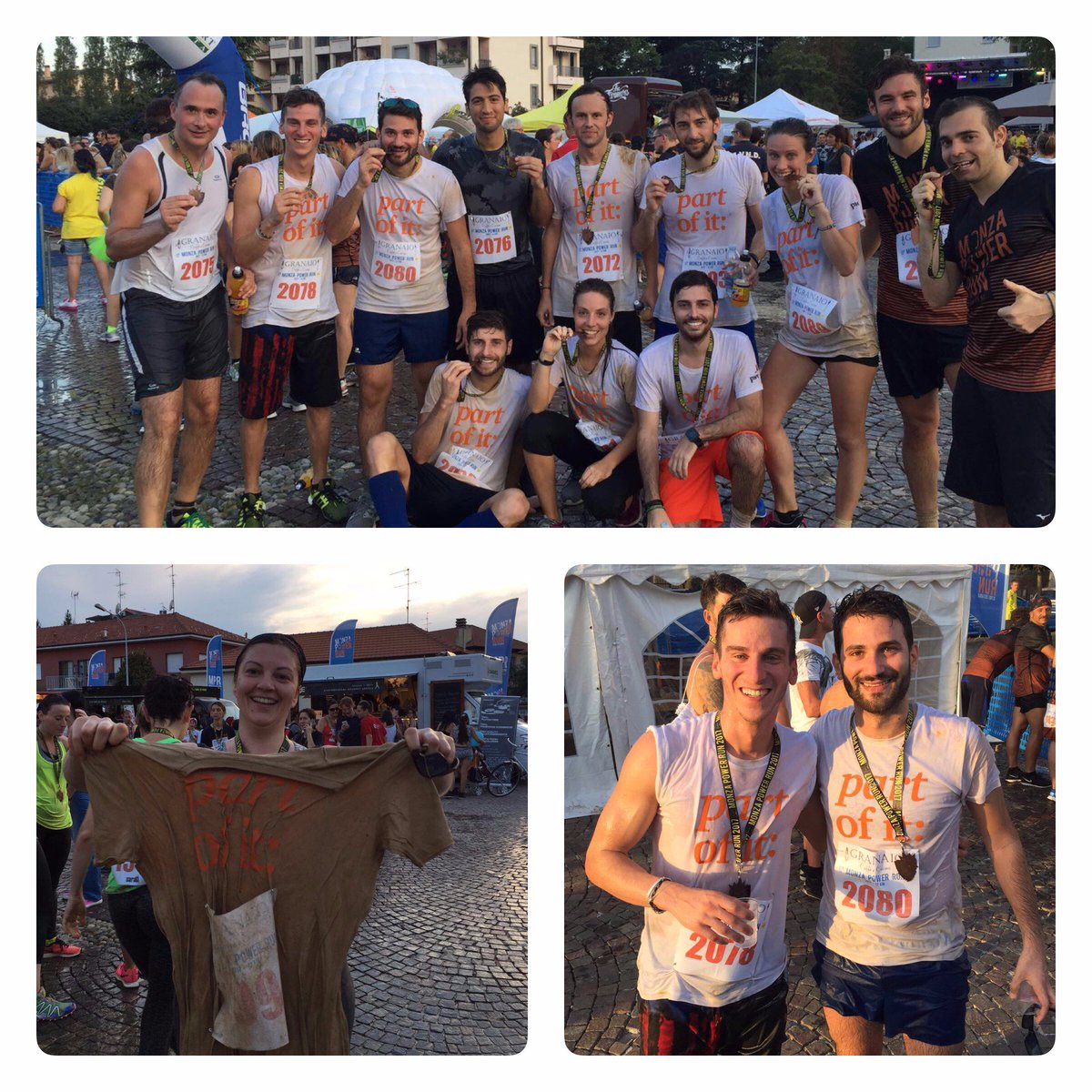 PwC_Italia's tweet photo. Stremati ma gloriosi! La nostra #Squadra_PwC al #monzapowerrun. Siete #partofit! Bravi https://t.co/VZahPRhdOv