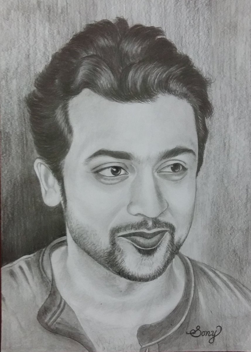 SonyKm1's tweet photo. @TrendsSuriya haiii it's my latest art gift to Surya sir... Bday special  😍😍 https://t.co/BIZjCnDKRc