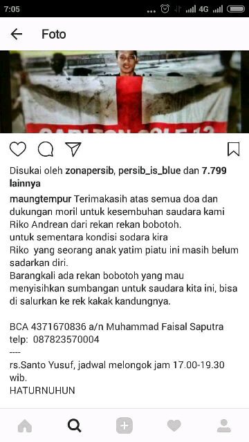 Donasi buat mang iko,,nugaduh rezeki langkung mangga <a href="/BobotohID/">BobotohID</a> @TribuneSelatan @olegunnnn punten RT lur