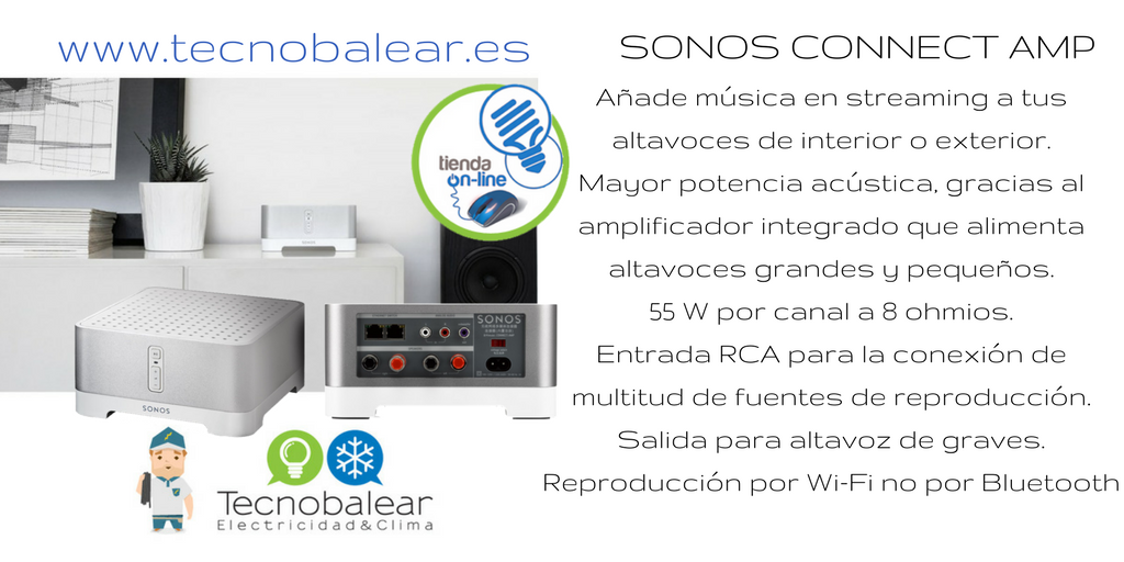 infotecnobalear's tweet photo. #estereo #TiendaOnLine https://t.co/l4iLrEJ5fs @Sonos #CONNECTAMP #Musica #streaming #altavoces #interior #exterior #amplificador #WiFi https://t.co/dlPQvxGdV5