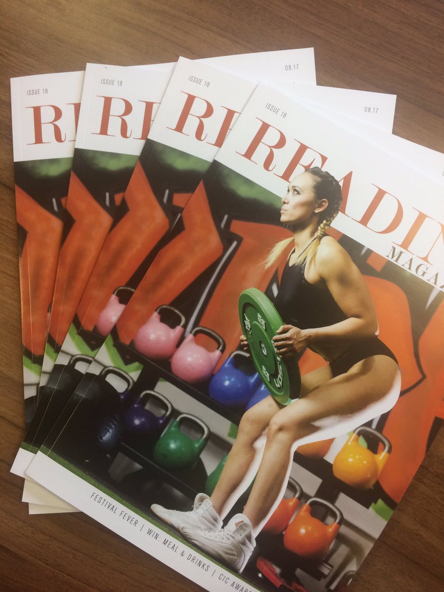 KeepingBizLocal's tweet photo. Out Now - August Edition of Reading Magazine . Win two tables for 4 people @therealgreek Oracle Reading https://t.co/vFGbPPAVd8