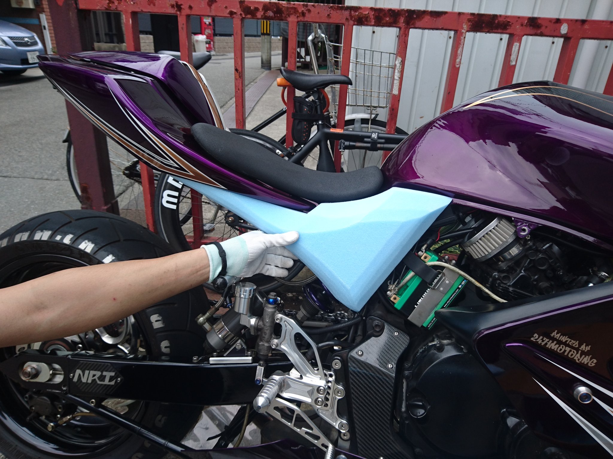 Suguru ホーネット Twitter પર 楽しみだ ホーネット250 フルカウル ロンスイ ウォンウォン系