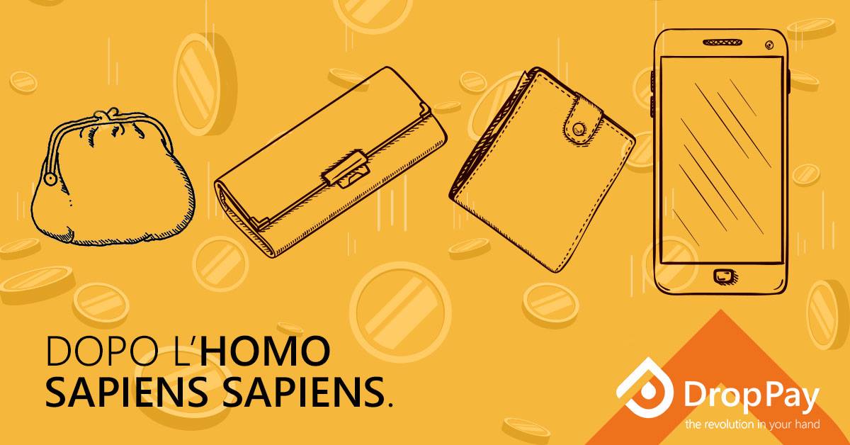 droppay's tweet photo. Quando l’evoluzione diventa rivoluzione, si paga in un tap. Scopri #DropPay: https://t.co/pDye2O5WjU #mobilepayment https://t.co/kispccKeas