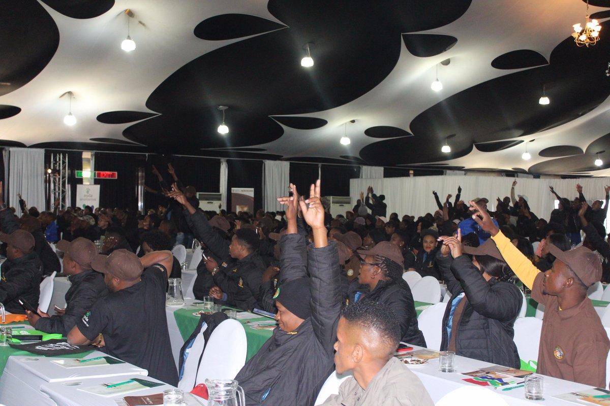 NYDARSA's tweet photo. The Young Patriots Programme: #TYPP

Proceedings for the #TYPPInduction at Birchwood Hotel &amp; OR Tambo Conference Center have begun. https://t.co/euegnr1AjT