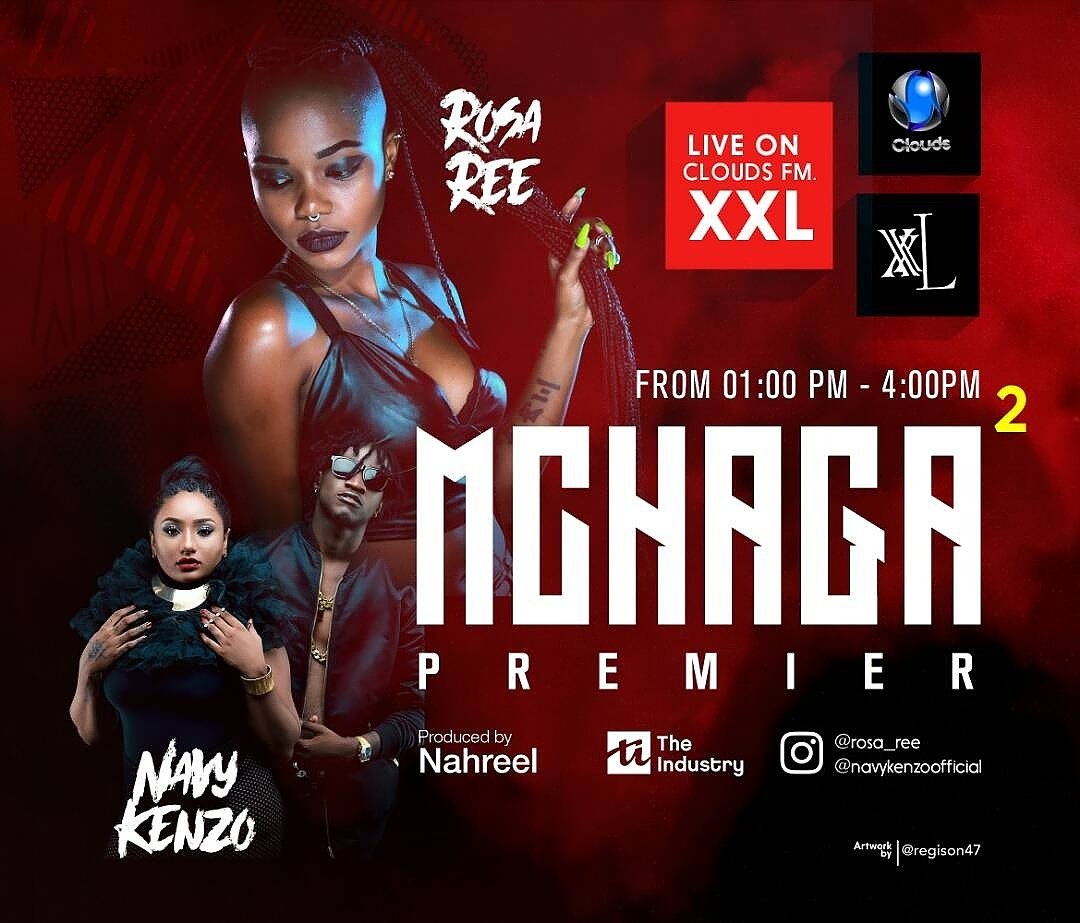 kendrickmsodok1's tweet photo. Alert! don't miss it the new hit from rap goddess @rosa_ree1 ft @NavyKenzo #MCHAGA for the first time released on XXL @CloudsMediaLive https://t.co/NlcD0jqv7w