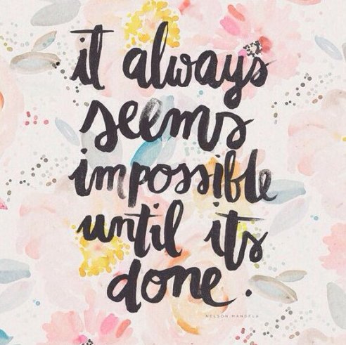 AntiBullyingPro's tweet photo. It always seems impossible until it's done. #WednesdayWisdom https://t.co/RV0OTFAqr9