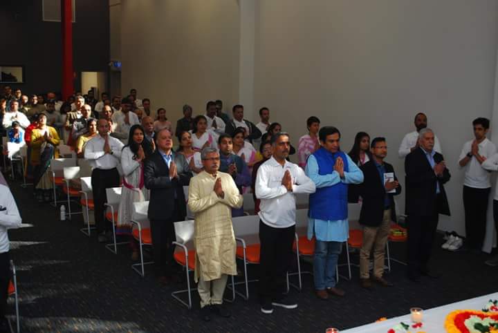 nckbharat's tweet photo. #ऑस्ट्रेलिया #HinduSwayamsevakSanghSydney   द्वारा 23 जुलाई को सिडनी सहर का गुरुपूजन कर्यक्रम सम्पन्न हुआ। @RSSorg 
https://t.co/WGjfsFmma8 https://t.co/F7Do1qkJ6B