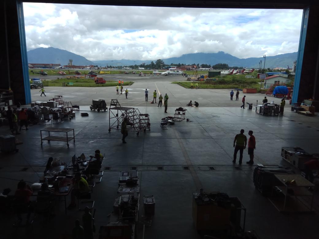 Aeroashish1's tweet photo. #M55 #Geophysic rolled out from Hangar for #Stratoclim https://t.co/1WILMI8MdY