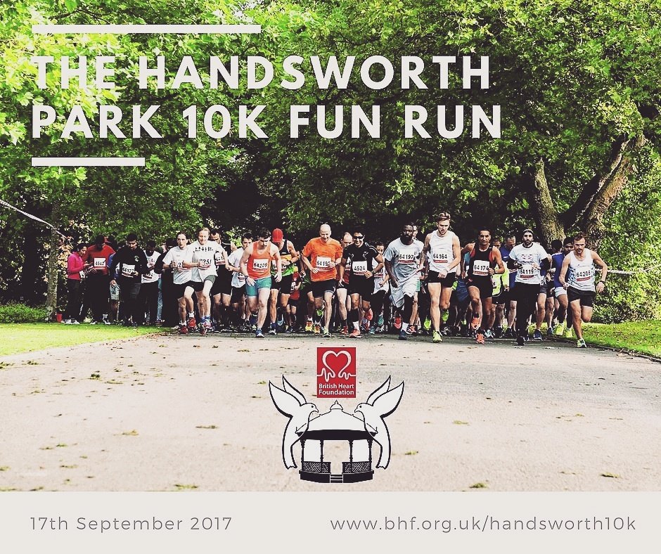 handsworthpk10k's tweet photo. Still time to encourage colleagues to run with you. We have teams from @SpringHousing &amp; @HamiltonSch plus you?
#bhfhandsworth #hpfr2017 https://t.co/auULgpF5vq