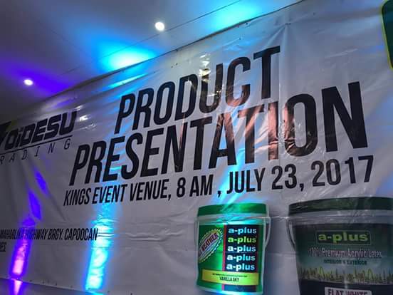kellyweltfans's tweet photo. Product presentation at Brgy Capoocan, Calbayog City, Samar. Thank you mga ka-Aplus!
#Aplus #AplusAllWeather #AplusFreshGreen #PaintBabes https://t.co/U1SohuMtXR