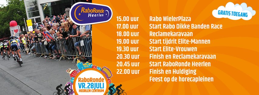 Winnares La Course <a href="/AvVleuten/">Annemiek van Vleuten</a>  en Nederlands Kampioen <a href="/RSinkeldam/">Ramon Sinkeldam</a> aan de start #Raboronde raborondeheerlen.nl/wielrennen/nie…
