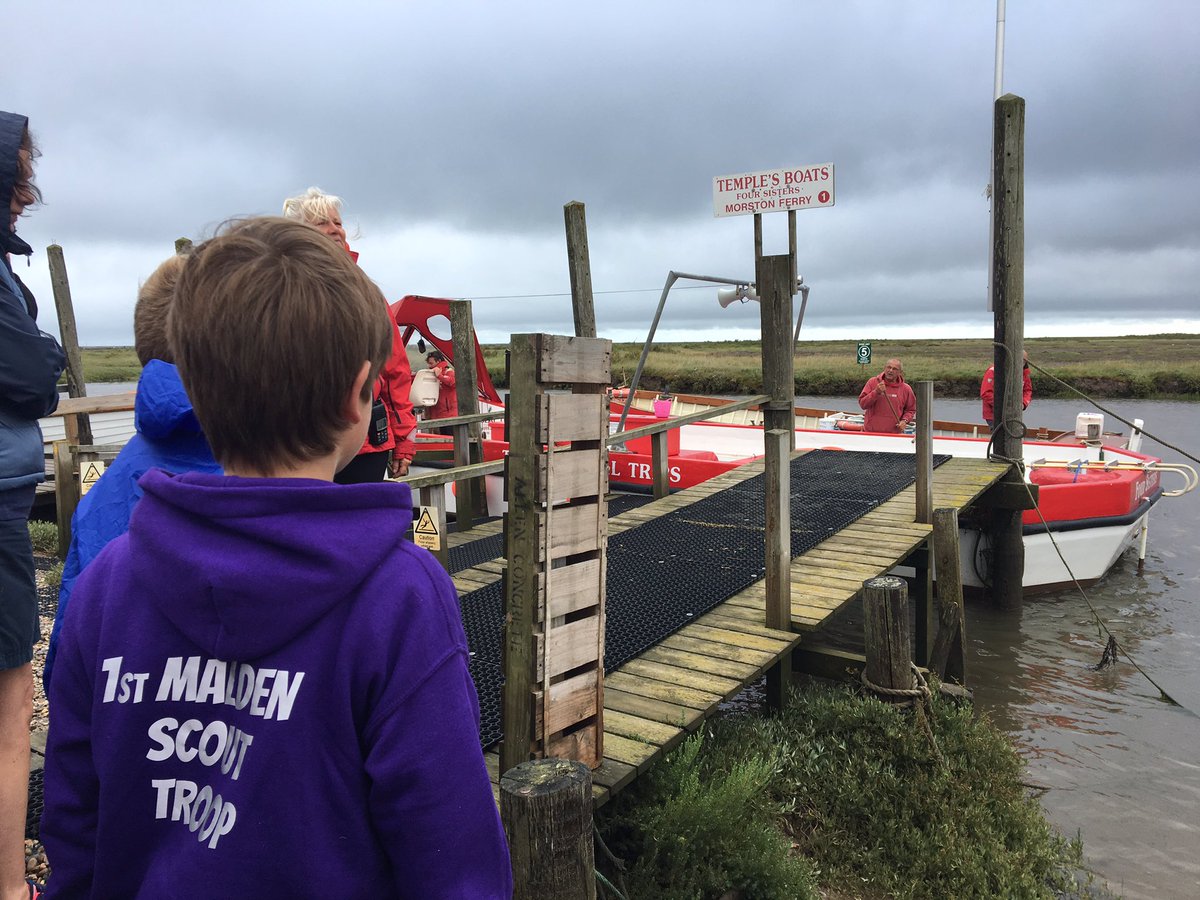 1stMaldenScouts's tweet photo. Off on a boat trip to see some seals #blakeney #norfolk #sealtrip #iscout https://t.co/wfQw5drL5b