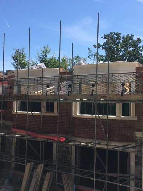 SearchfieldHome's tweet photo. The bay windows of our Oatlands Court development in #weybridge are now sporting classically elegant Portland Stone, ready for installation. https://t.co/DzK4f5ZuoZ