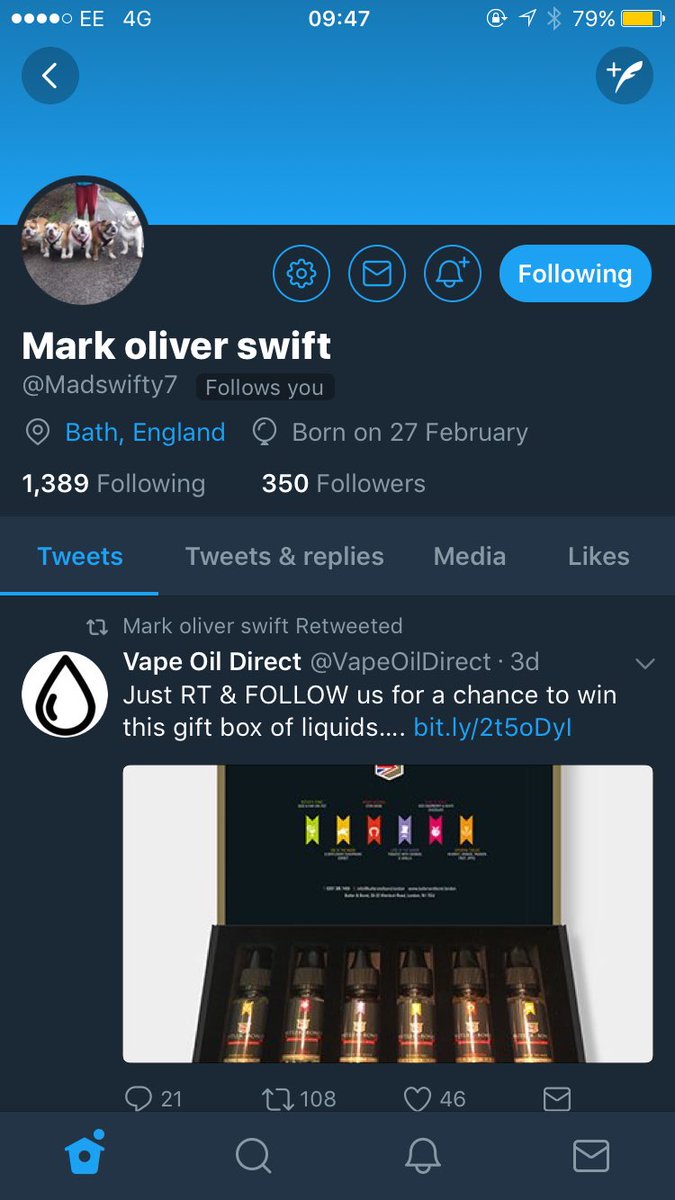 Congratulations <a href="/Madswifty7/">Mark oliver swift</a> the winner of the dr Fruity juice well done 👍