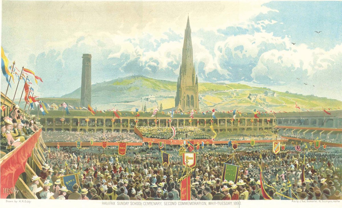 Calderdale's tweet photo. Celebrate #YorkshireDay on 1 August in #Halifax with the official reopening of @ThePieceHall at 10am! For more info https://t.co/ZkDXBnq4Zn https://t.co/hAvuYPnVQ9