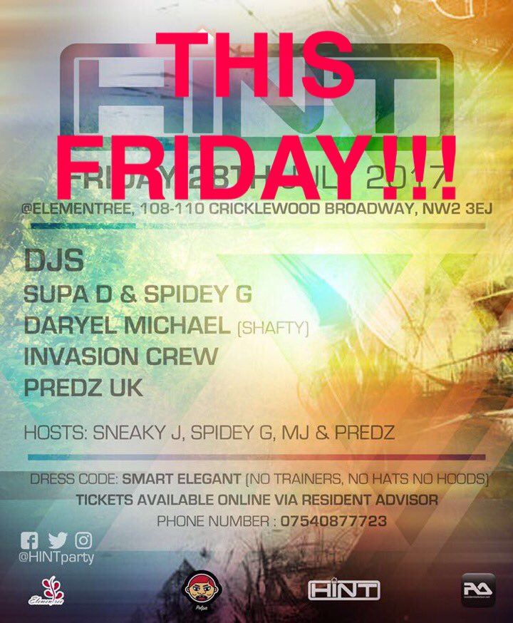 HiNTParty's tweet photo. We can't wait. Only 4 days to go https://t.co/K5Q3d4ZRhS