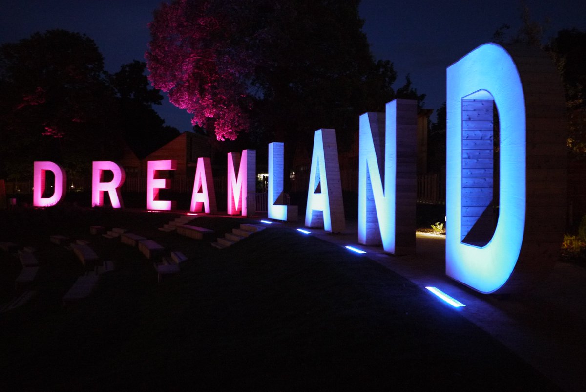 LightBureau's tweet photo. We had a lovely evening in Margate last week programming one of our projects the new Dreamland Margate fun fair. https://t.co/RBa8V9NcF5