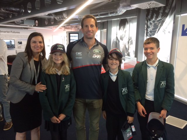 BohuntSchool's tweet photo. Our #students meeting @AinslieBen at @1851Trust @LandRoverBAR last week after winning the #BTSTEMCrew competition - what an incredible day! https://t.co/Aj74clbGqo