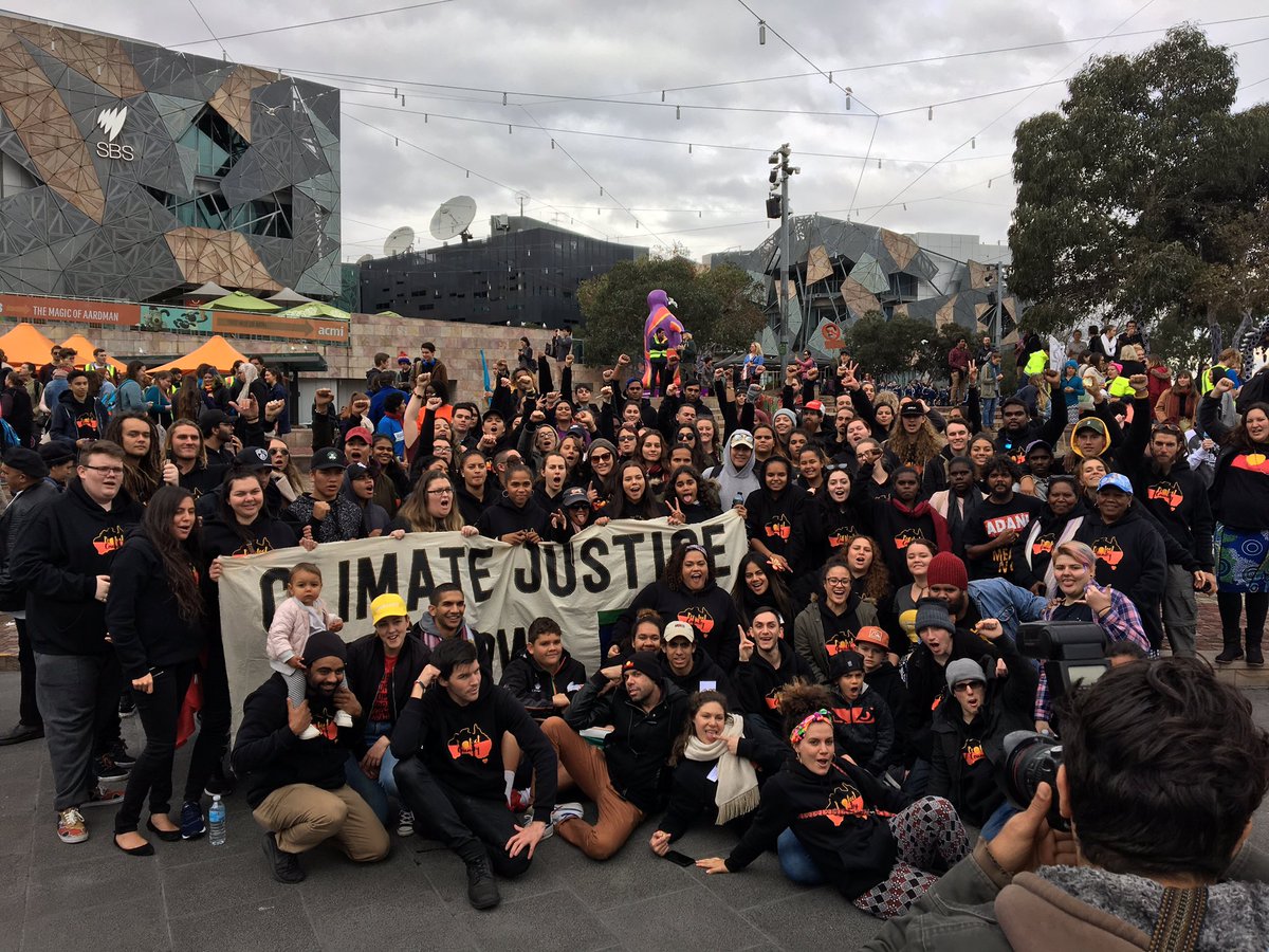 Daghz's tweet photo. Mighty @SeedMob at #PowerShift2017 #ClimateJusticeNow #ProtectCountry https://t.co/ydoa1hyVH1