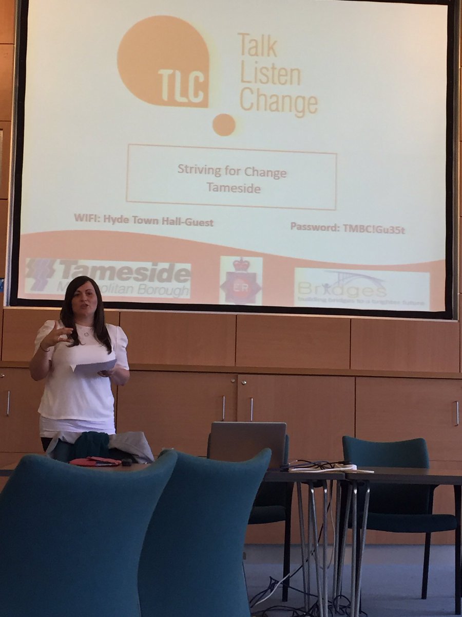 laithgaribaldi's tweet photo. Well attended Striving to Change launch this morning- @TLC_Charity now offering domestic abuse services across #Tameside #strive #TLC2017 https://t.co/jGKcDwwElD