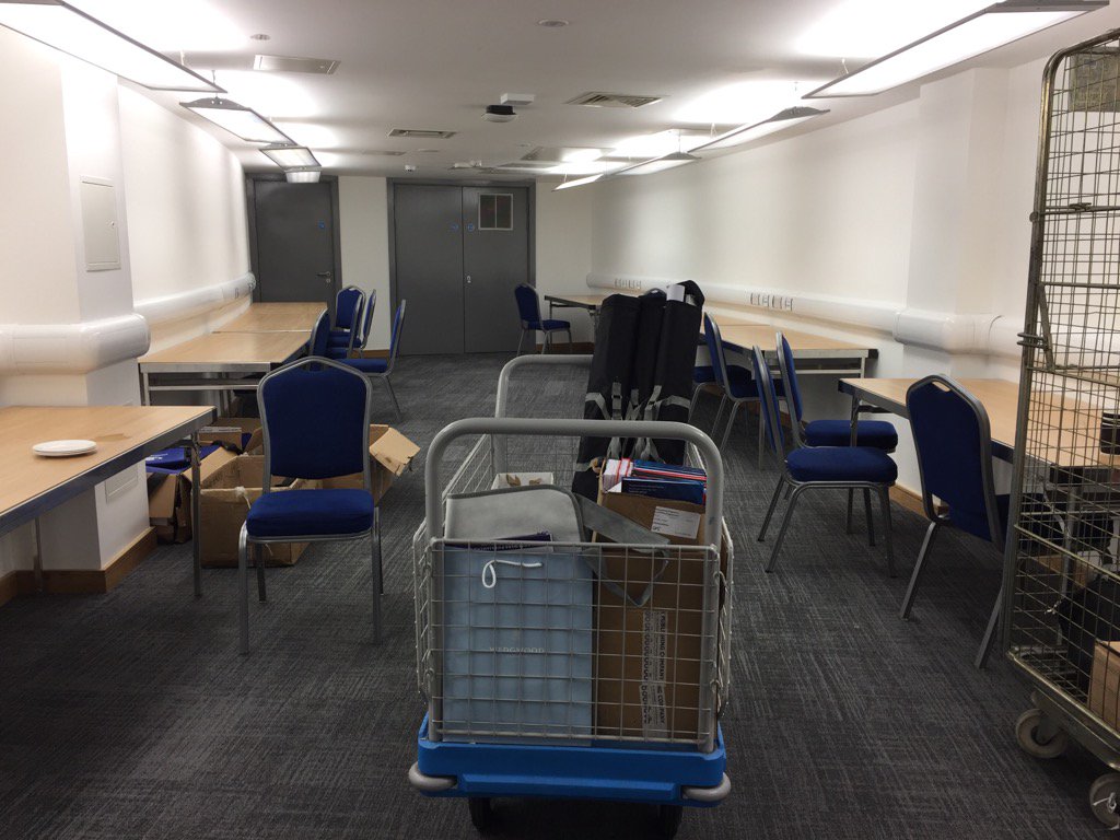 ipra2017's tweet photo. Clearing the organisers' office... it's like leaving home all over again! https://t.co/3sEua3w4HQ