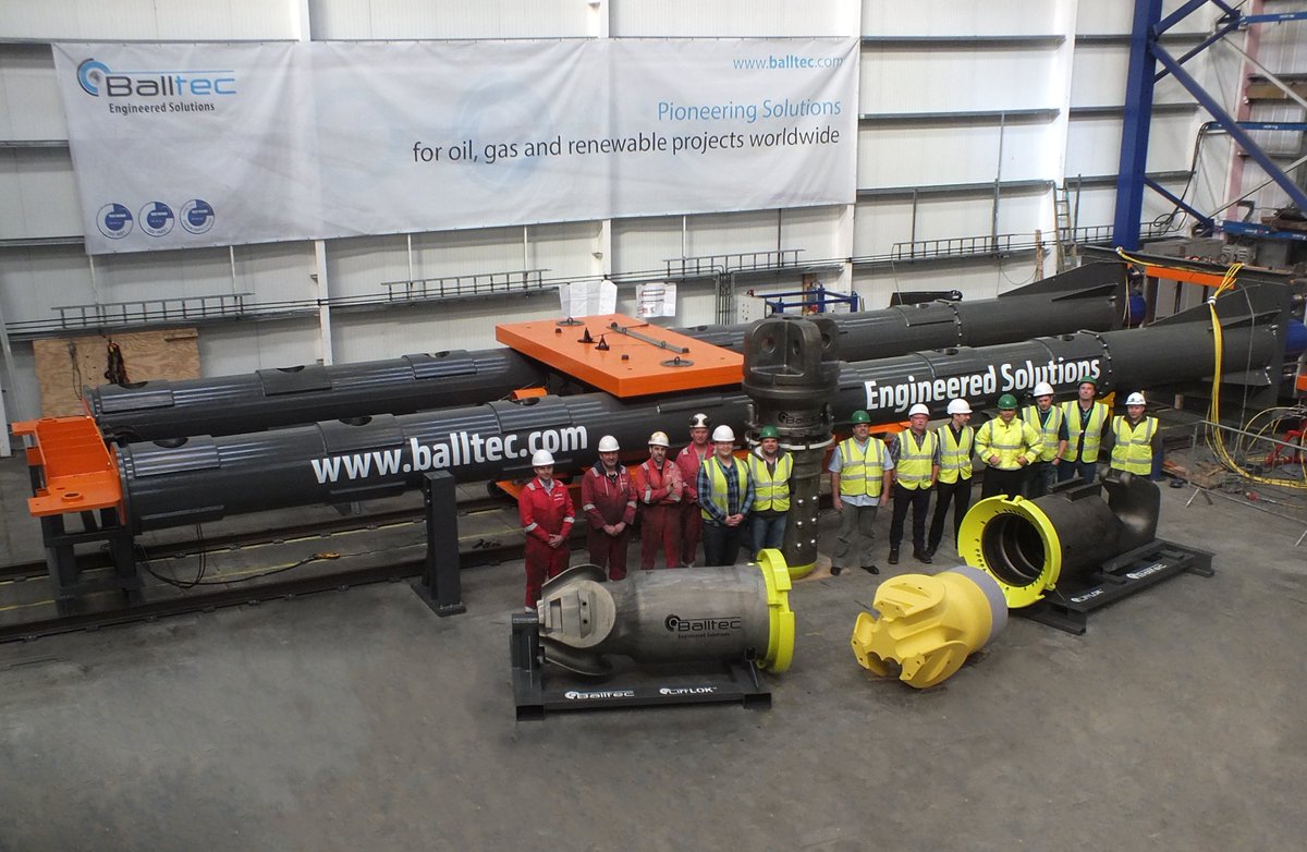 Balltec has delivered the 2000Te A&amp;R System for the world's largest offshore construction vessel <a href="/PioneringSpirit/">Pioneering Spirit</a> bit.ly/2up0B4B