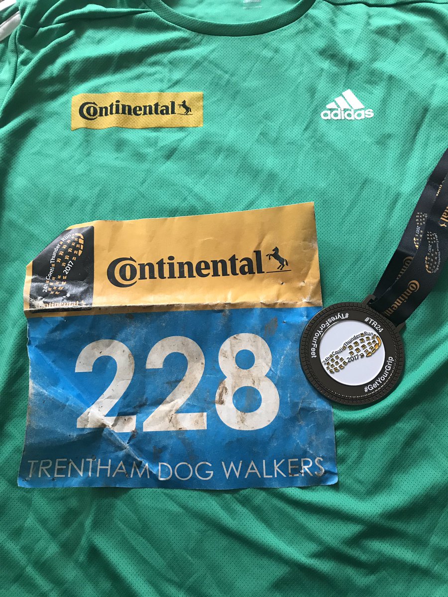 potterscfc's tweet photo. Not quite sure how, but on the back of little training I ran 100k at this years #thunderrun2017 and even came 4th! #unexpected #stillinthere https://t.co/eQdeDy4kBZ