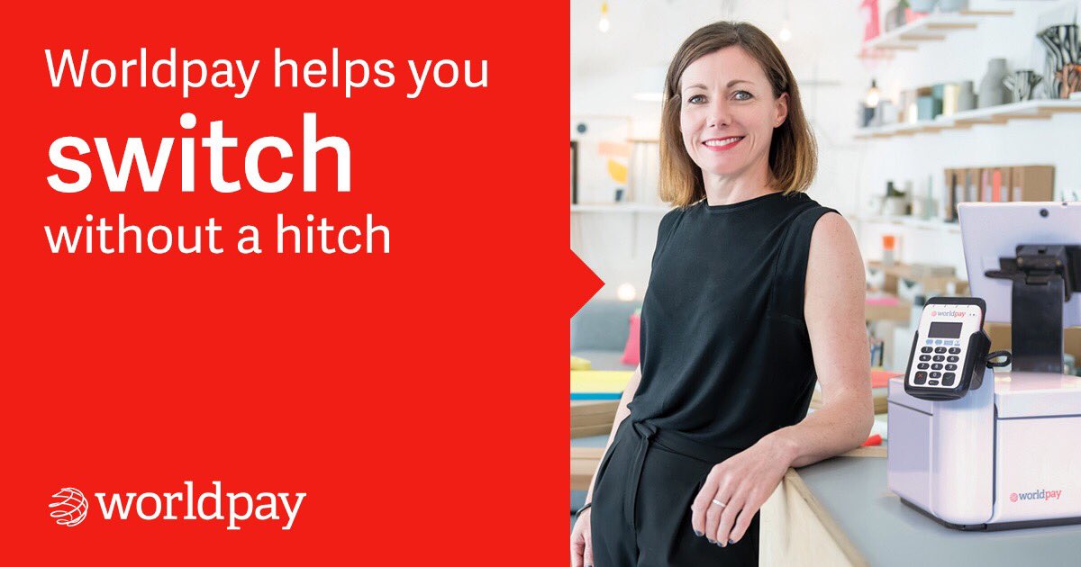 MarkB_WP's tweet photo. Switching to Worldpay is easy and hassle-free. If you’re thinking of switching, DM me to hear about our special rates. #makeitpay https://t.co/HKsM7gZ0jp