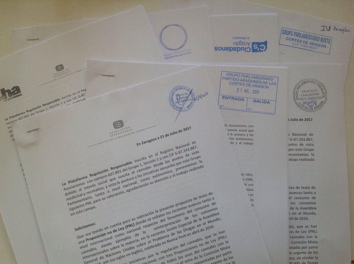 RRCEs's tweet photo. Regulación Responsable registra una PNL en Aragón en todos los grupos parlamentarios.
Septiembre empieza la ronda de contactos #Aragonregula https://t.co/nfnIS8oEV8