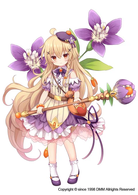 DMM様「フラワーナイトガール」にて「クコ」ちゃんを描かせていただきました。どうぞよろしくお願いします~
#花騎士 #フラワーナイトガール 