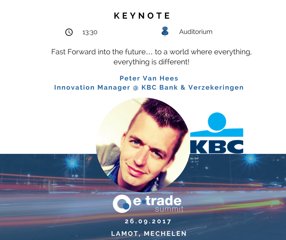 eTrade Summit (@etradesummit) on Twitter photo Keynote Peter Van Hees on <a href="/eTradeSummit/">eTrade Summit</a> 2017.
More info & tickets: etradesummit.be
#ecommerce @kbcbankenverzekering #etrade17 Keynote Peter Van Hees on <a href="/eTradeSummit/">eTrade Summit</a> 2017.
More info & tickets: etradesummit.be
#ecommerce @kbcbankenverzekering #etrade17