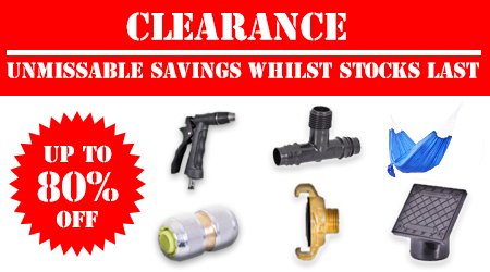 WaterIrrigation's tweet photo. There's a whole heap of savings to be had in the Water Irrigation sale, but hurry, when they're gone, they're gone! https://t.co/g37NIehL3P https://t.co/e93r3WqDj0