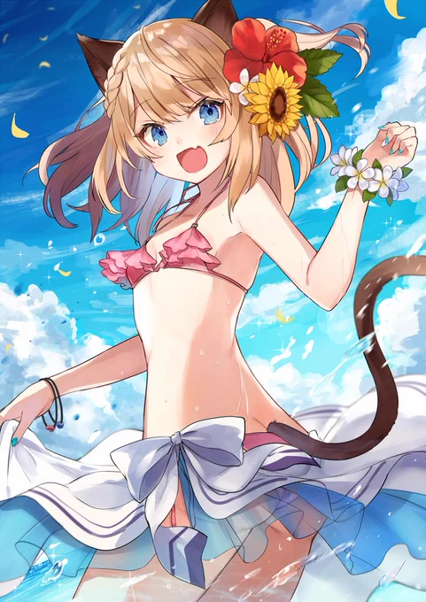 夏のねこみみっこ 