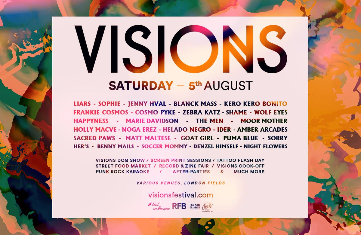 ANNOUNCEMENT: <a href="/VisionsFestival/">Visions Festival</a> reveals it's stage times and running order across all venues
Times, tickets and more: rockfeedback.com/magazine/detai…