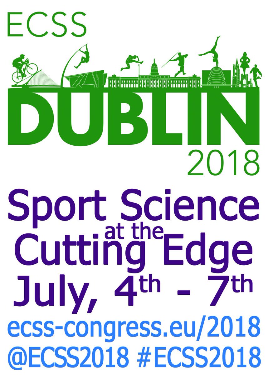 ECSSCongress's tweet photo. Please RT and follow us for more news and updates on #ECSS2018 See you next year in July! #SportScience #WeAreSportScience https://t.co/1ZKeIMbqGX