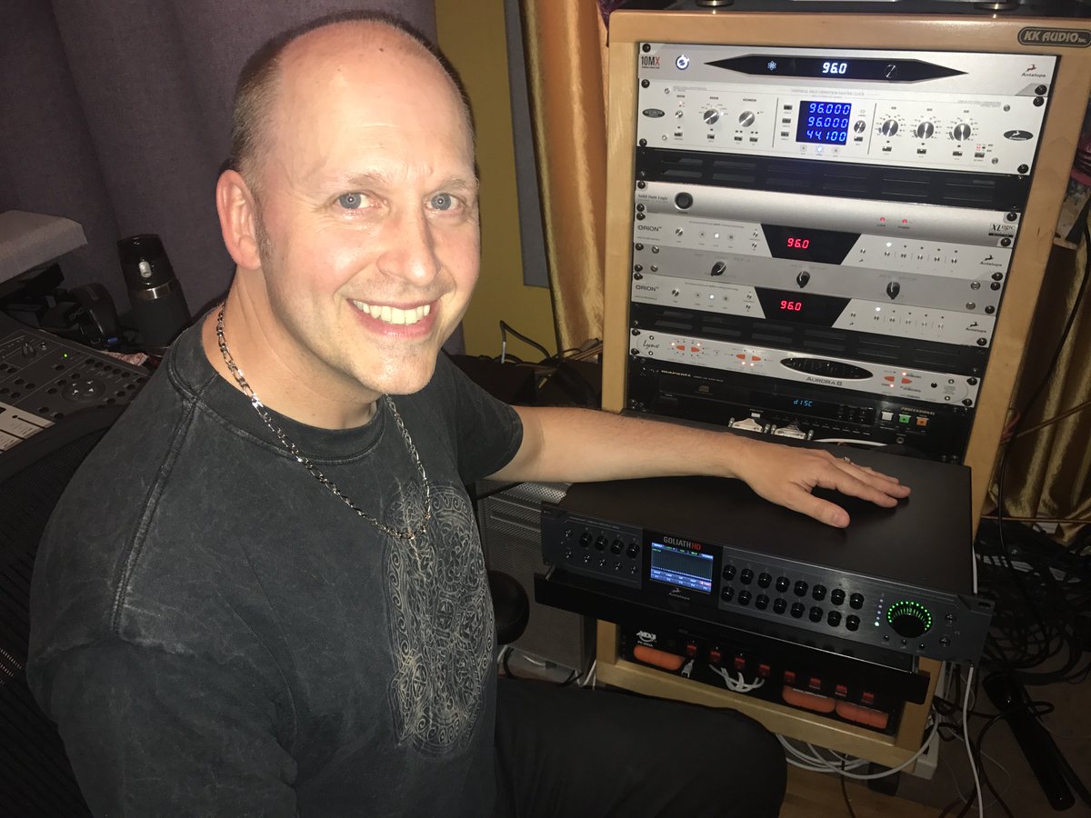 AntelopeAudio's tweet photo. #GoliathHD's conversation makes me feel like I'm listening to music on the console it was mixed on. @BrianVibberts https://t.co/rCmWVha8p3