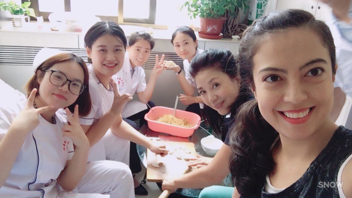 Kidneyknowledge's tweet photo. patients and nurses are making dumplings together, Do you want to eat https://t.co/ivLgMQlR5y