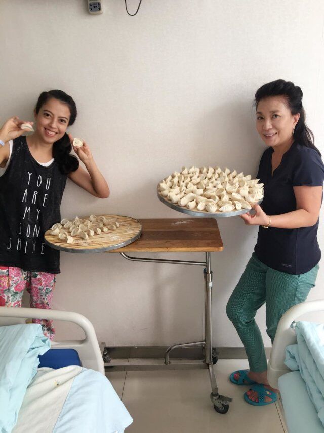 Kidneyknowledge's tweet photo. patients and nurses are making dumplings together, Do you want to eat https://t.co/ivLgMQlR5y