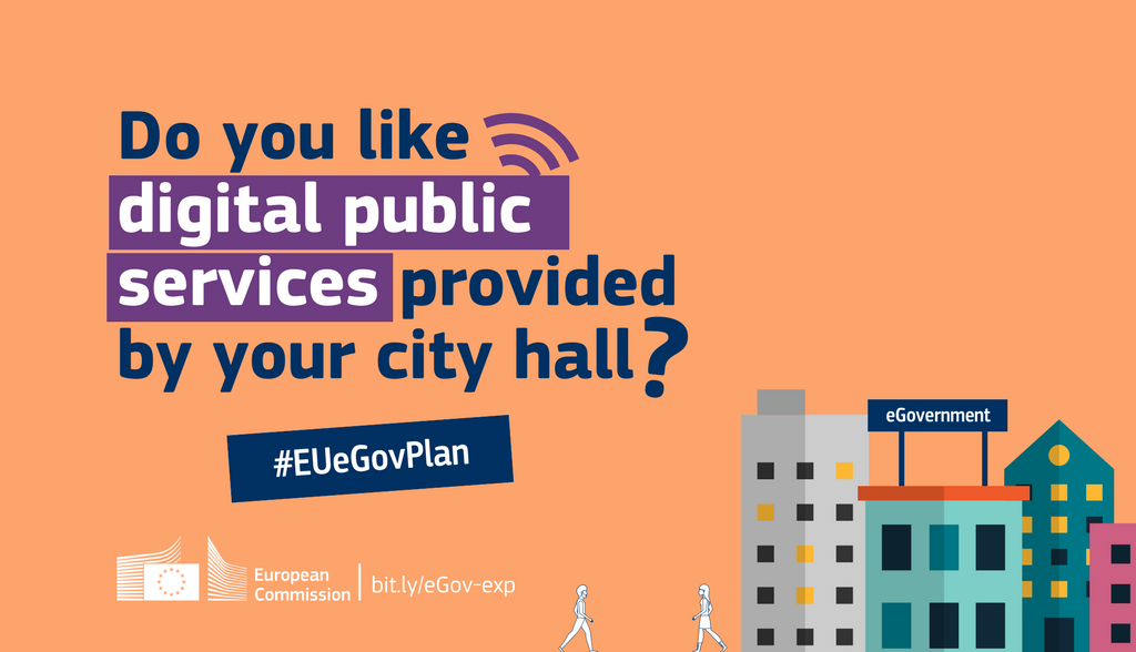 ViolaRoberto's tweet photo. Does your local administration provide high quality #eGovernment services? Share your experience https://t.co/LrQvAsMyFT #eGov4EU https://t.co/H9szeDtfyh