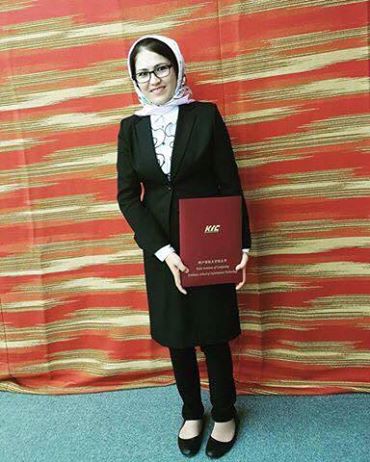 ZDaryabi's tweet photo. Najiba Hussaini, who holds master degree from #Japanese university killed in today suicide bombing. https://t.co/Lqkgcl4lHX