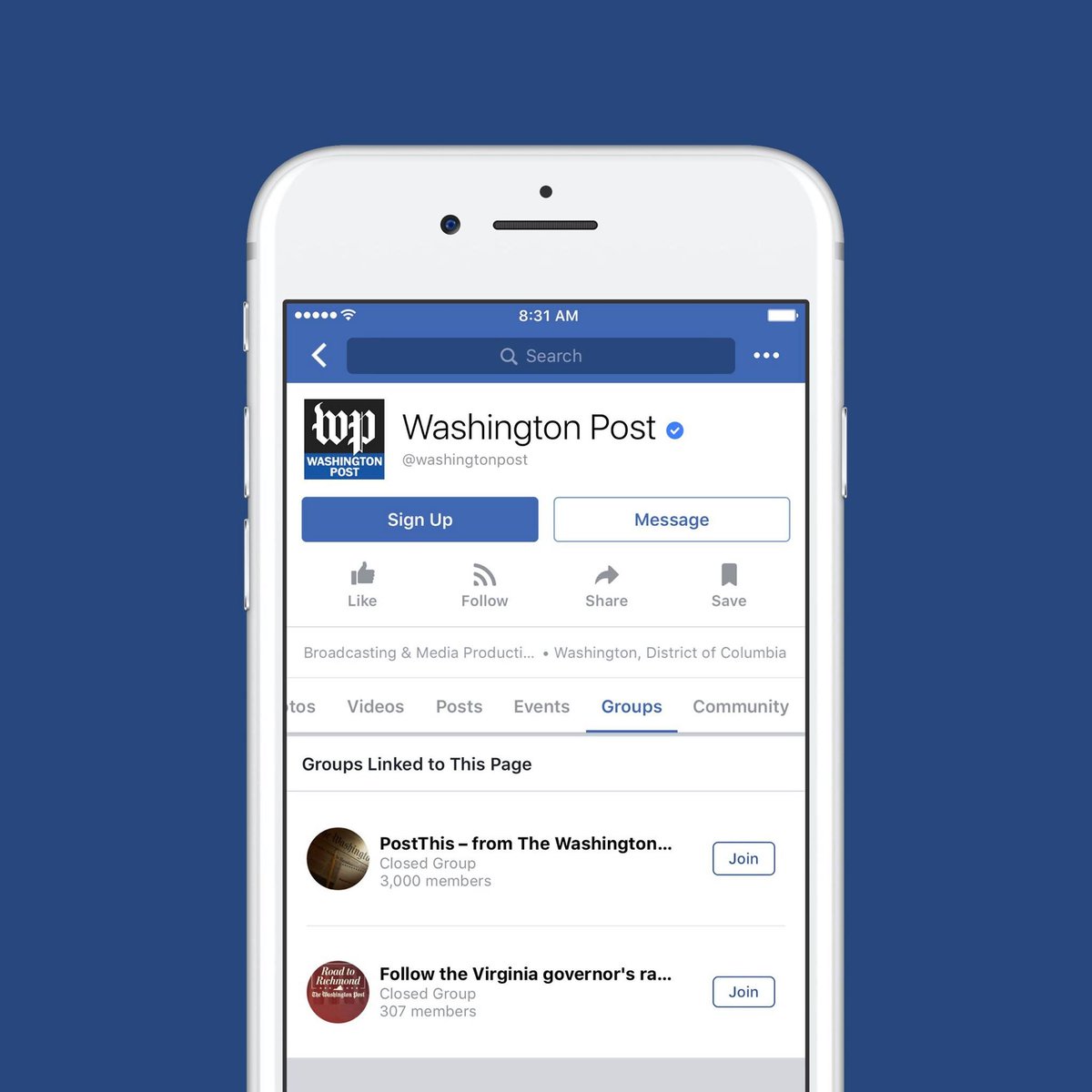 nunienn's tweet photo. #Facebook va permettre de lier les #groupes aux #pages : https://t.co/MSipQ7h5fb Une bonne nouvelle au vue de la chute du #reach #SMO https://t.co/kt2uC2Ad66