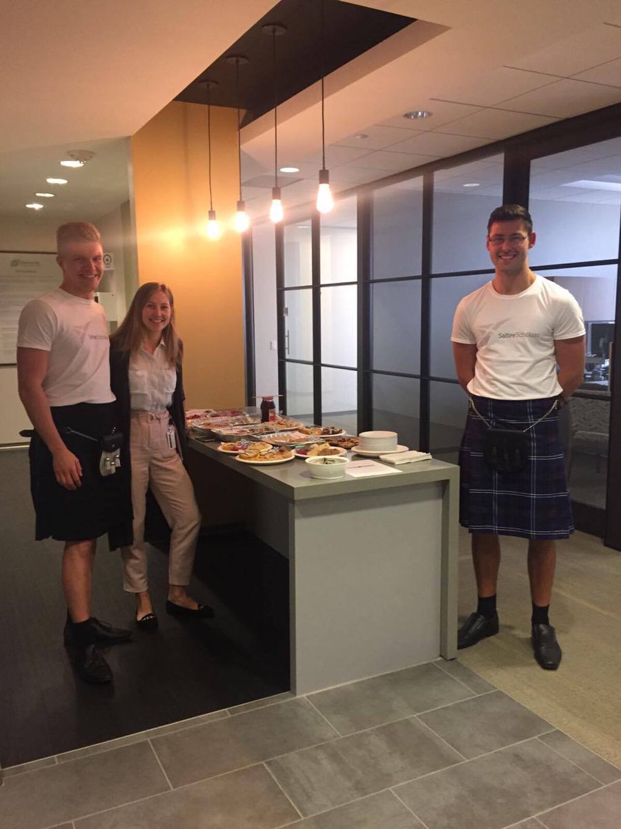 SaltireScholars's tweet photo. Well done to our Amplify Energy Scholars who raised over $600 through their bake sale last week! #SScholars17 #Swing4Saltire https://t.co/bxKdCmQzqW
