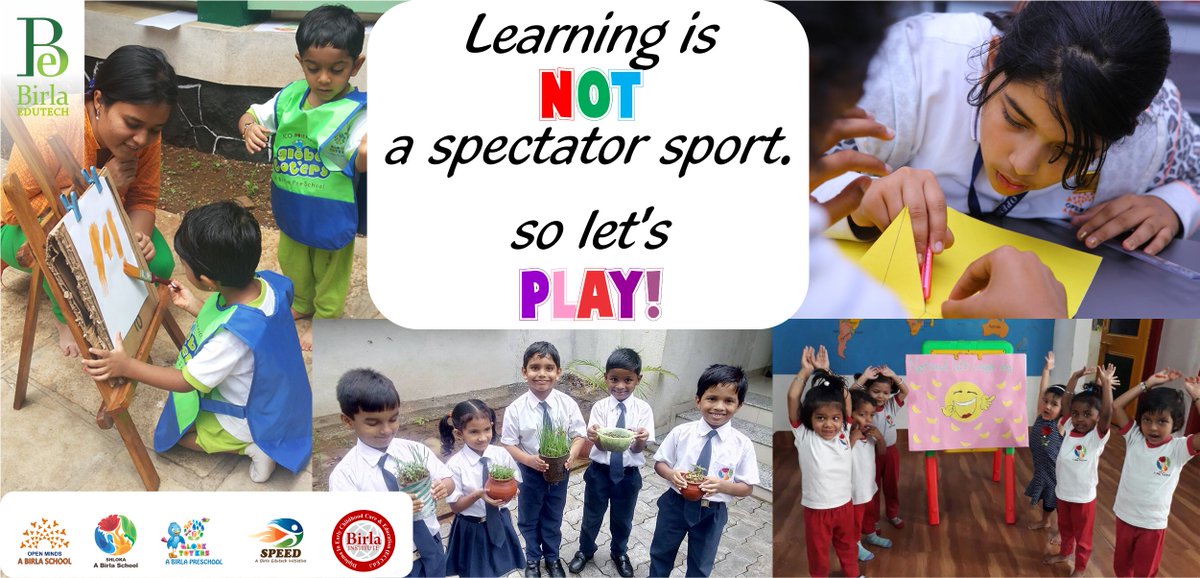 BirlaOpenMind's tweet photo. #ActiveLearning #LearningbyDoing #Participate #Meaningful #Activities #Desirable #LearningOutcomes #LetsPlayandLearn @BirlaEdutech https://t.co/M2lPZIFEWD