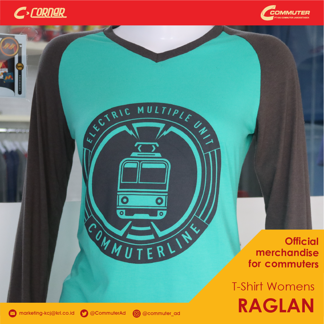 CommuterAd's tweet photo. T-Shirt Women's Raglan, varian baru yang menjadi tambahan koleksi C-Corner, storenya berada di St. Juanda dan Bogor.
@CommuterLine 
#CCorner https://t.co/L0pFxTBwIg