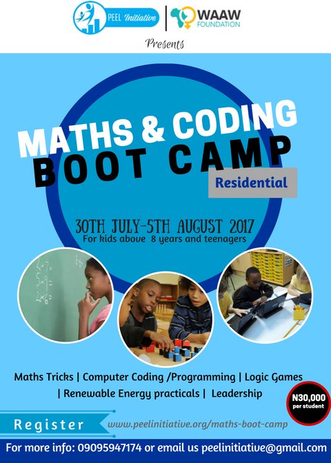 PeelInitiative's tweet photo. Participants will be involved in activities that promotes creativity, innovation and problem solving using locally available resources. https://t.co/7QbJBjE3jB