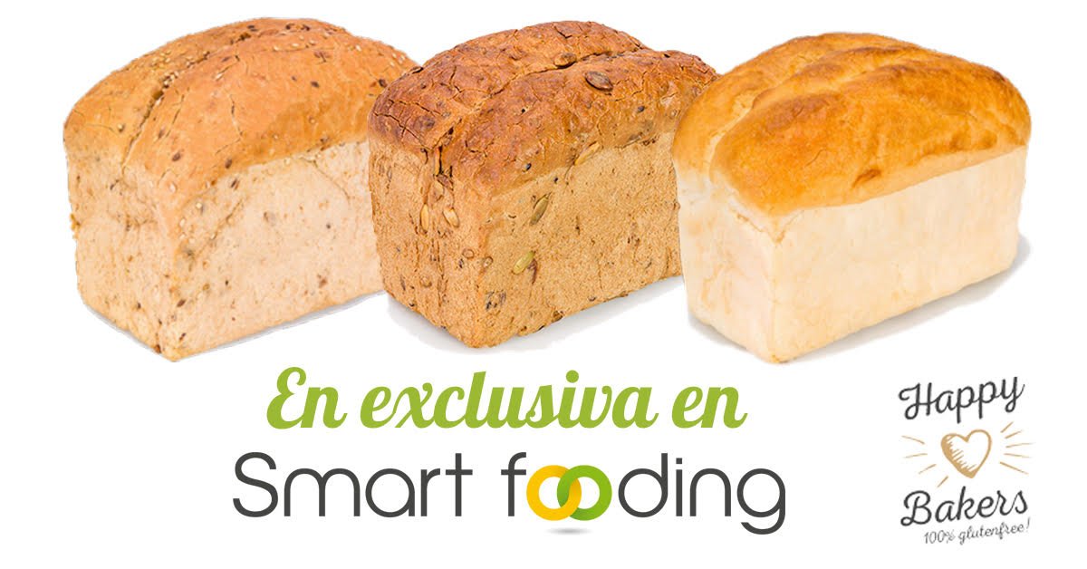 CeliCityApp's tweet photo. ¡Mira la última novedad de  @smartfooding! Los panes holandeses "The Happy Bakers" #SINGLUTEN y #SinLactosa 😀➡️🥖🍞  https://t.co/TyDXDYTy8u https://t.co/a6Kev00j6b