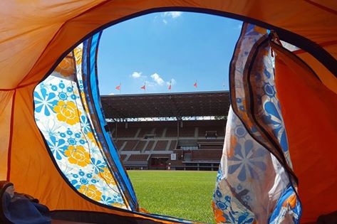 Winactie: #Kamperen op het heilige gras van het #Olympisch #Stadion? Kijk voor mee info op: bit.ly/2uYTBgG #Uitinams