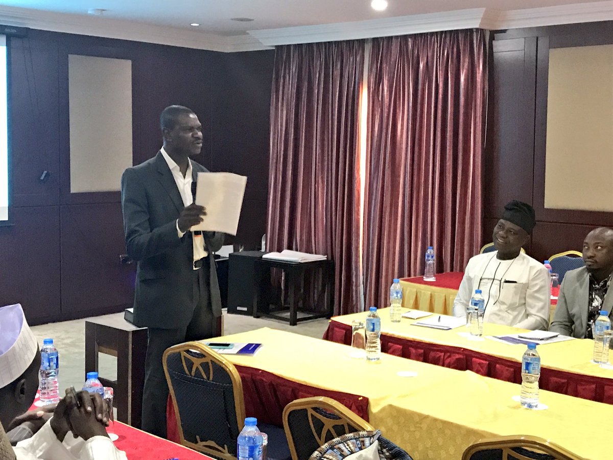 sentellbarnes's tweet photo. @IRIglobal #HowPartiesWin workshop on strengthening intra #politicalparty #communication in #Nigeria https://t.co/oVrGEfOgXv