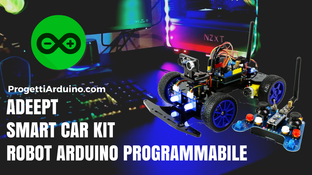 ProgettiArduino's tweet image. ADEEPT Smart Car Kit for Arduino. youtu.be/vktXmwRldko #ProgettiArduino