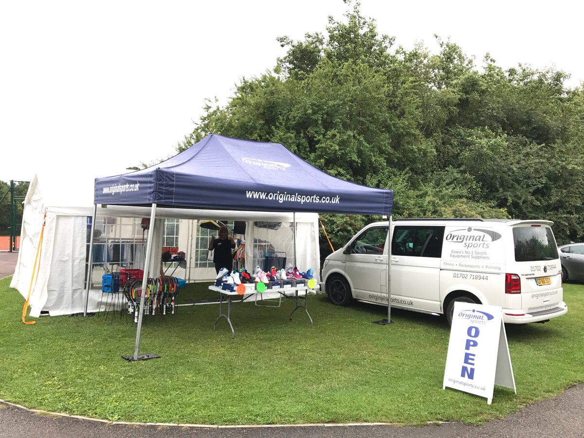 Original_Sports's tweet photo. Come and visit our stand at the Essex Junior Open hosted at Billericay Lawn Tennis Club!! Great offers on junior clothing and rackets!! https://t.co/Cv8HYIzjP6